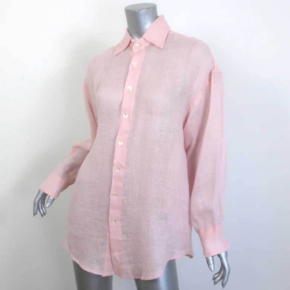 Vitamin A Playa Shirt in Blush Size Small